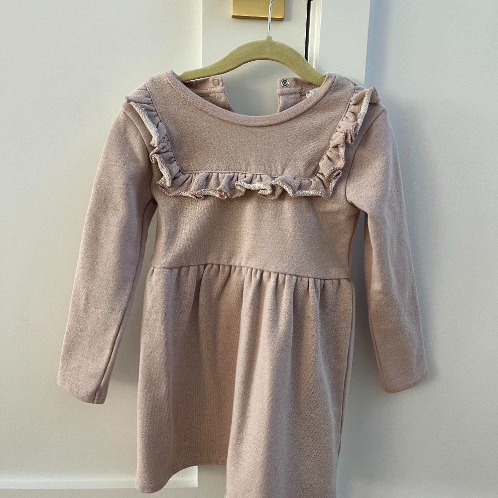 PINK LONG SLEEVE DRESS